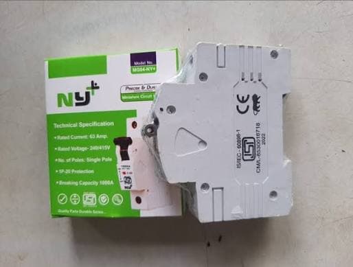 MCB Ny+ 63Amp